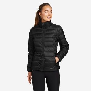 Eddie Bauer Women’s Black Puffer Down Jacket
